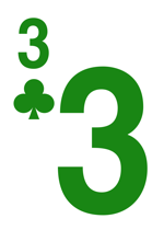 3 of clubs