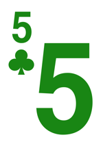 5 of clubs