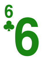 6 of clubs