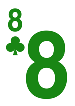 8 of clubs