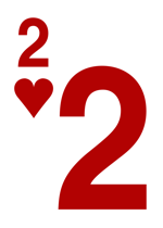 2 of hearts