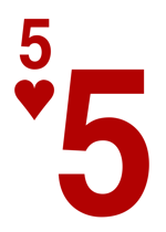 5 of hearts