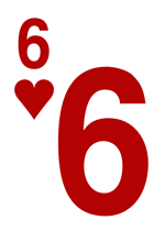 6 of hearts