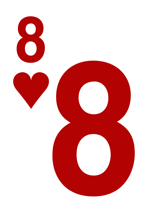8 of hearts