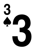 3 of spades