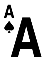 A of spades
