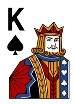 K of spades