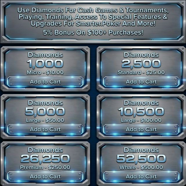 Diamond Packages — Click any box to add to cart