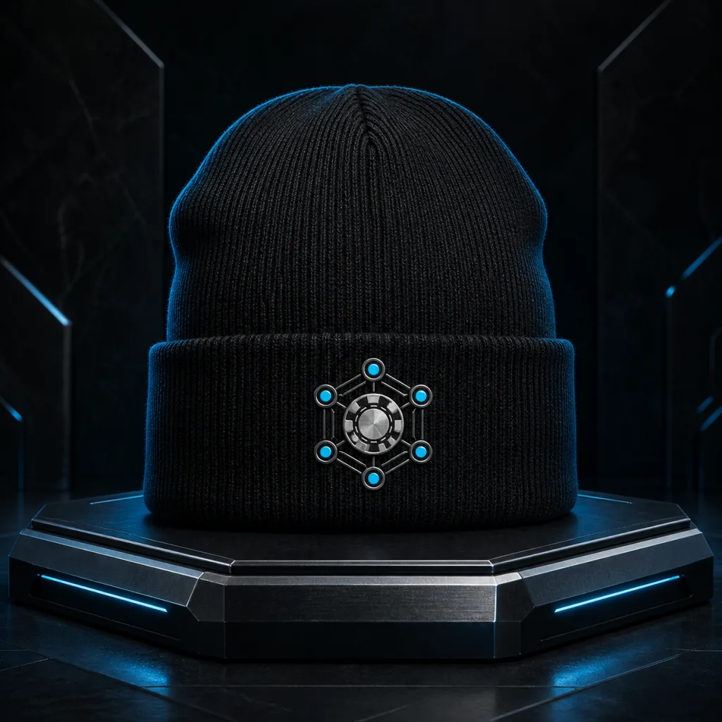 Midnight Circuit Beanie