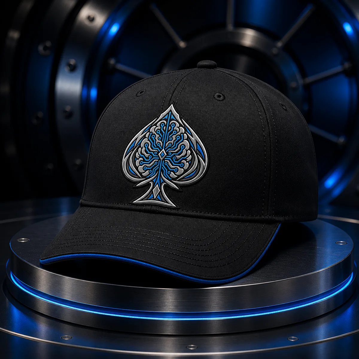 Neural Steel Diamond Hat